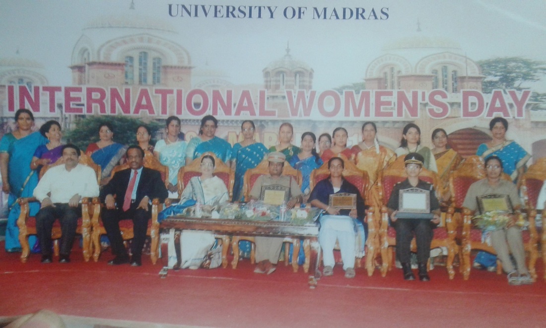 MEENAKSHI VIJAYAKUMAR at Madras University